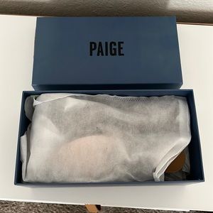 Paige suede heel sandal